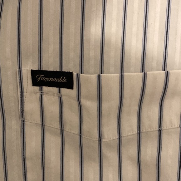 Faconnable striped button up shirt - Picture 4 of 5